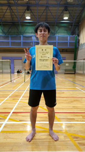 2025.6.14(土)第497回大会オープンシングルス戦  第2位  塩木さん