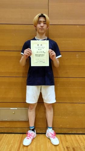 2025.7.6(日)第505回大会《オープン》シングルス戦  第2位 さん