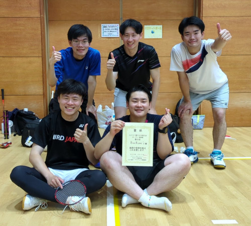 2025.7.21(月祝)第508回大会《オープン》2種混合団体戦  第3位  Bee River❜sさん