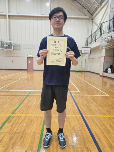 2025.10.12(日)第534回大会《初級SS》シングルス戦  第3位  海保さん