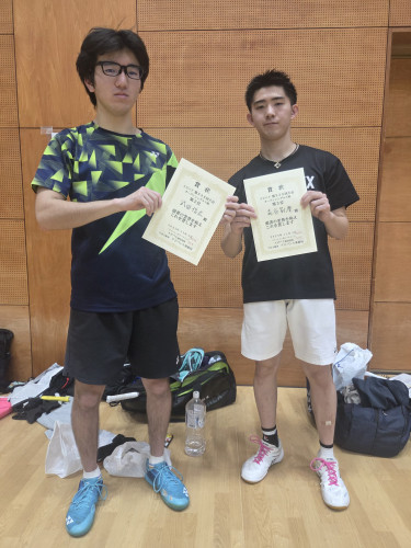 2025.11.3(月祝)第538回大会《オープン》シングルス戦  第2位  さん