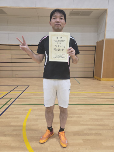 2025.11.8(土)第539回大会《初級SS》シングルス戦  第2位 さん