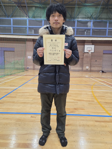 2025.12.14(日)第552回大会《オープン》ｼﾝｸﾞﾙｽ 2025ﾁｬﾝﾋﾟｵﾝｼｯﾌﾟ戦  第3位さん