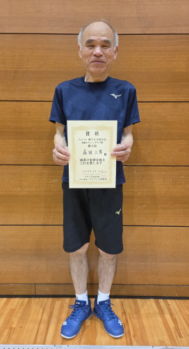 2026.4.11(土)第582回大会《初級SS》シングルス戦  第3位  森田さん