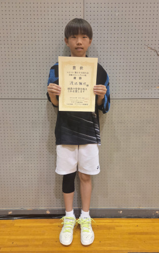 2026.5.2(土)第590回大会《初級SS》シングルス戦 優勝  渡辺さん