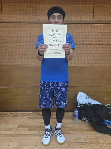 2026.5.3(日)第591回大会《初級S》シングルス戦  第3位  大久保さん