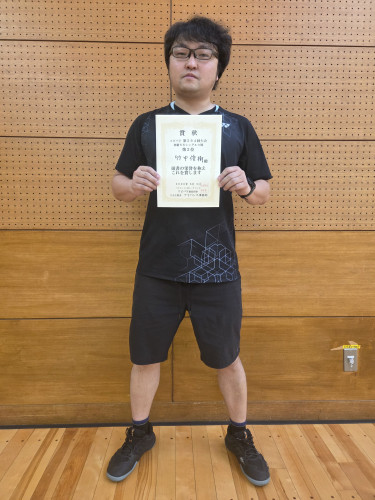 2026.5.5(火祝)第594回大会《初級SS》シングルス戦  第2位  竹中さん