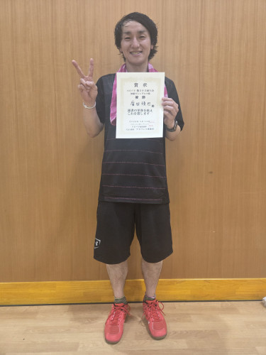 2026.5.10(日)第595回大会《初級S》シングルス戦  優勝  廣田さん