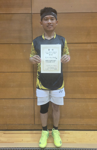 2026.5.30(土)第599回大会《初級SS》シングルス戦 第3位 モフ・ニマル・マウラナさん