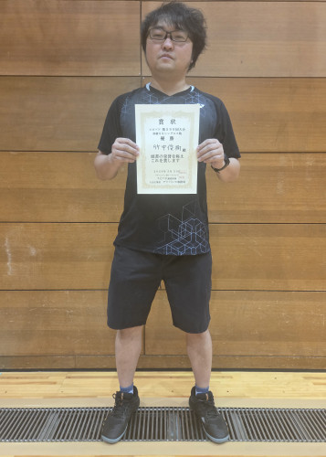 2026.5.30(土)第599回大会《初級SS》シングルス戦 優勝 竹中さん