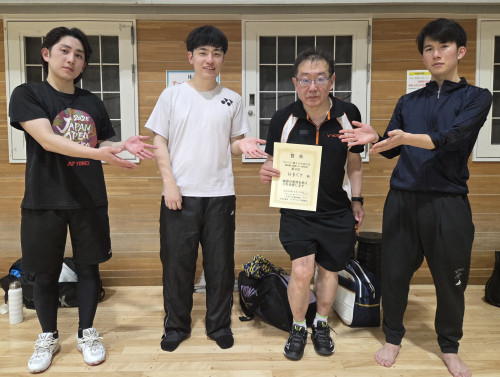 2026.6.20(土)第606回大会 超初級・初級SS 団体戦  第2位  HBC7さん