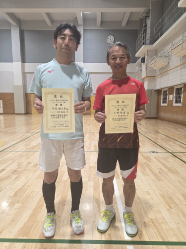 2026.6.27(土)第608回大会《オープン》ダブルス戦  優勝  寺田さん・大野さんペア