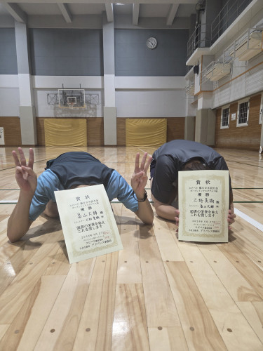 2026.6.27(土)第608回大会《オープンミックス》ダブルス戦  優勝 畠山さん・三好さんペア