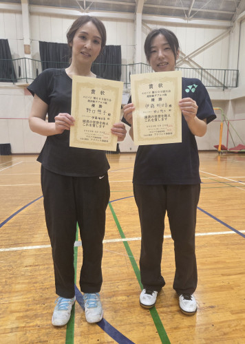 2026.6.28(日)第609回大会《超初級》ダブルス戦  優勝 野口さん・伊藤さんペア