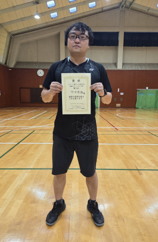 2026.6.28(日)第610回大会《初級SS》シングルス戦  第2位  竹中さん