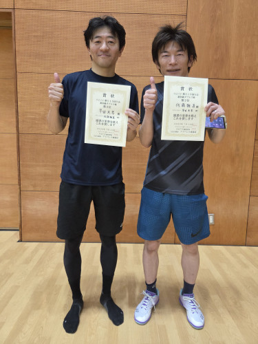 2026.7.12(日)第615回大会《超初級》ダブルス戦 第2位 早田さん・佐藤さんペア