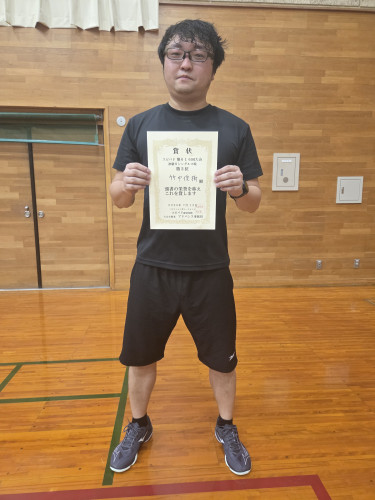 2026.7.12(日)第616回大会《初級S》シングルス戦 優勝 第3位 竹中さん