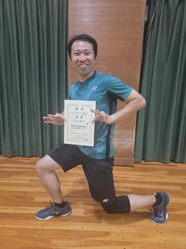2026.10.17(土)第634回大会《オープン》シングルス戦  優勝  吉田さん