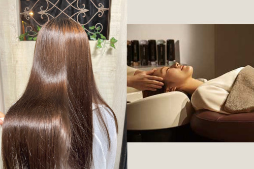 【ダメージレス】ジアミンレスカラー＆個室アロマヘッドスパ(30分)￥12550→￥12150