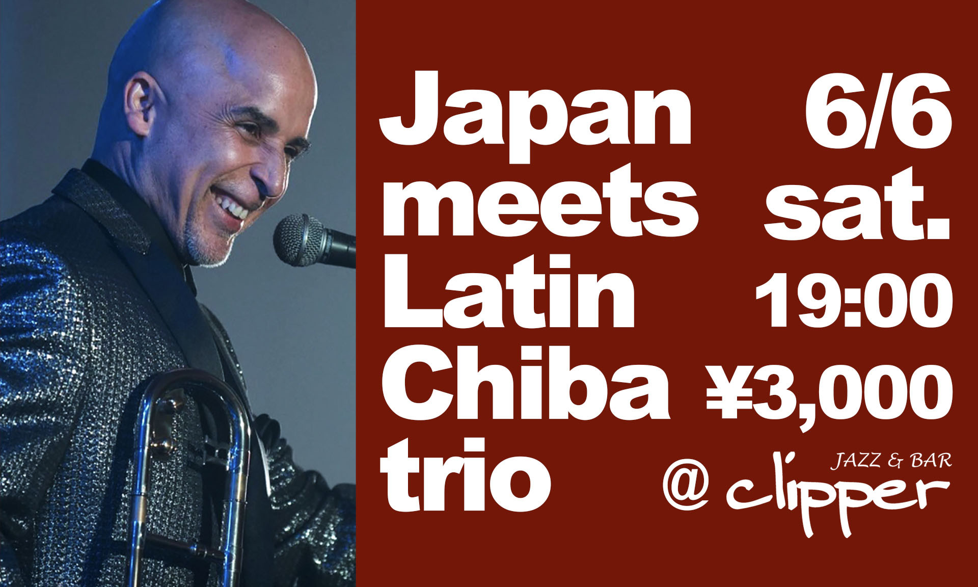 【緊急企画】Japan meets Latin Chiba trio【同時配信予定】