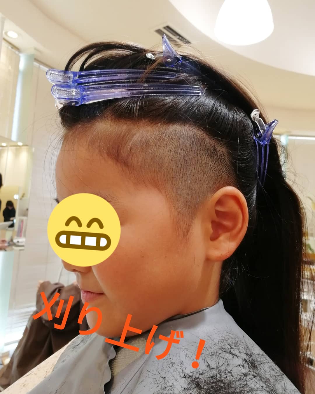 刈り上げ女子増加中 Kesera Hair Make