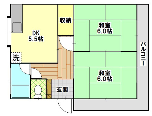 滑石川口アパート２階右号室.jpg