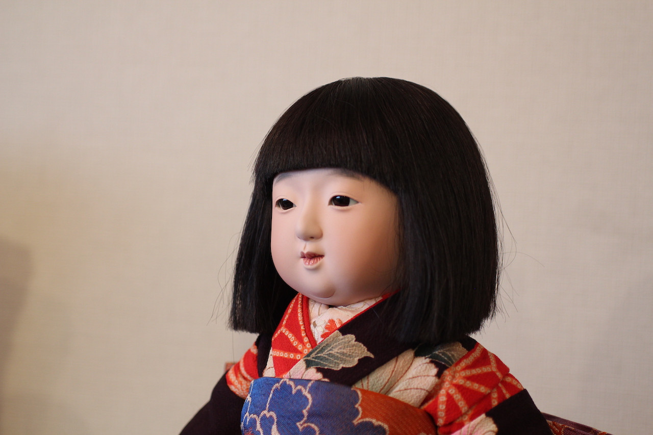 出産祝い 市松人形　京人形　M899 アンティーク/コレクション