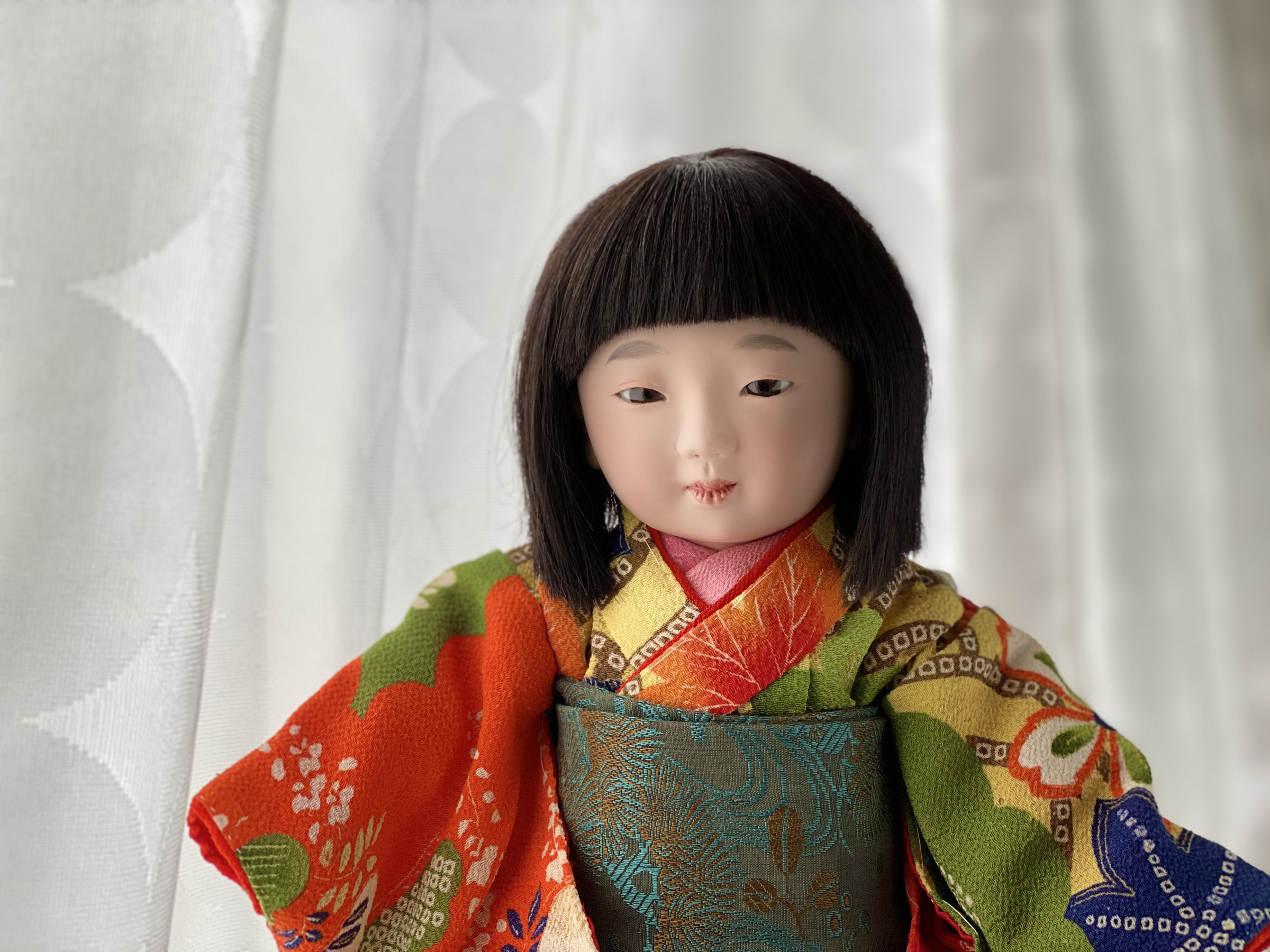 正規販売 市松人形　京人形　M899 アンティーク/コレクション