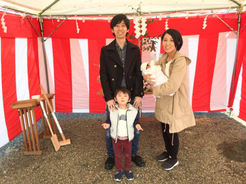 地鎮祭を行いました！