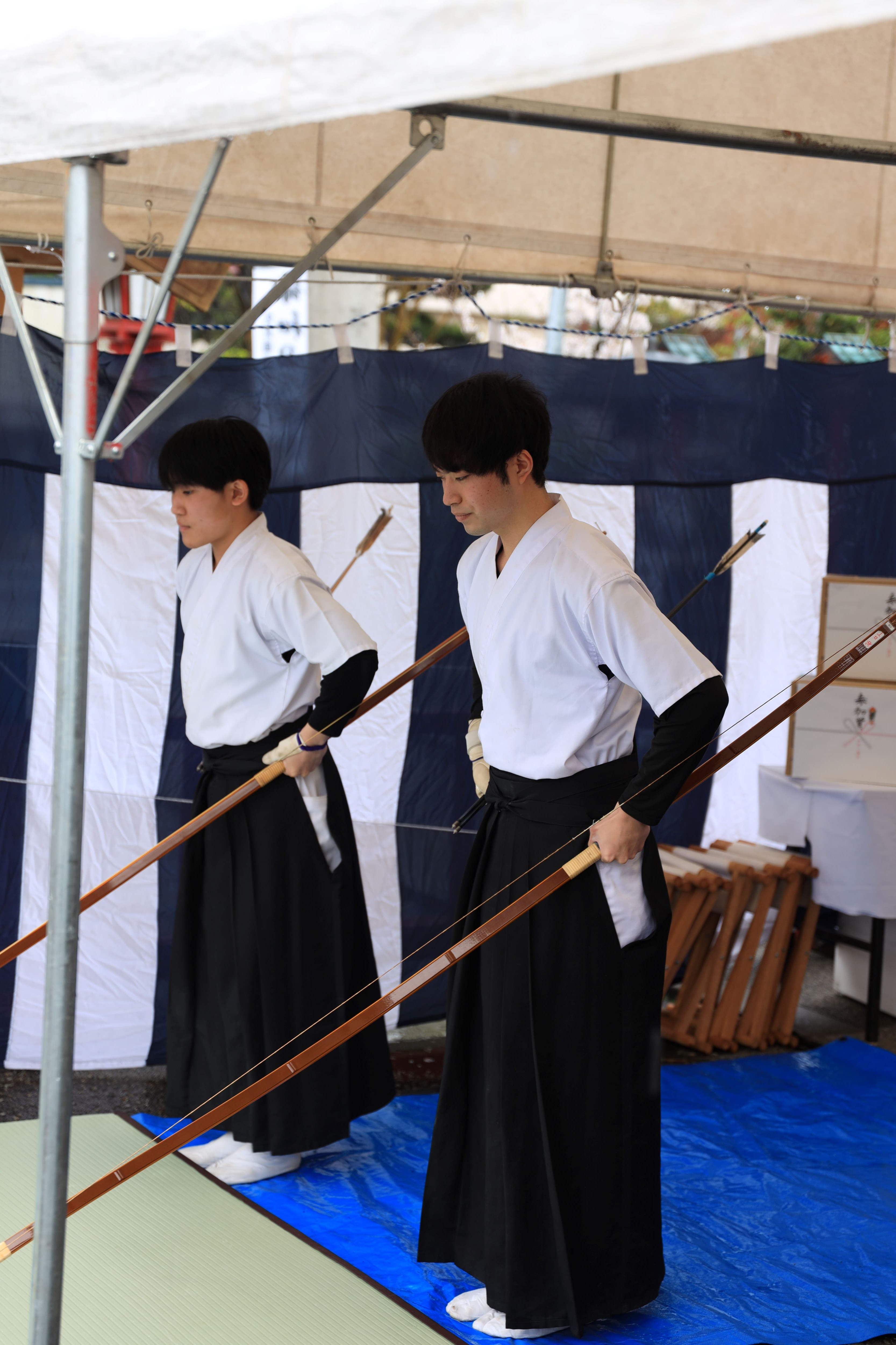 「三ツ矢の日　御弓（おゆみ）神事」開催報告