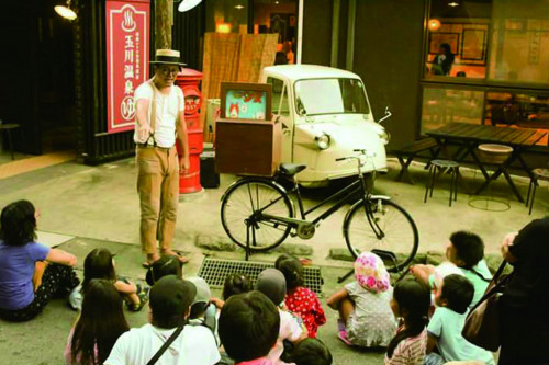 どんな紙芝居？ 紙芝居屋のガンチャン