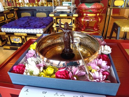 釈尊誕生会なので！