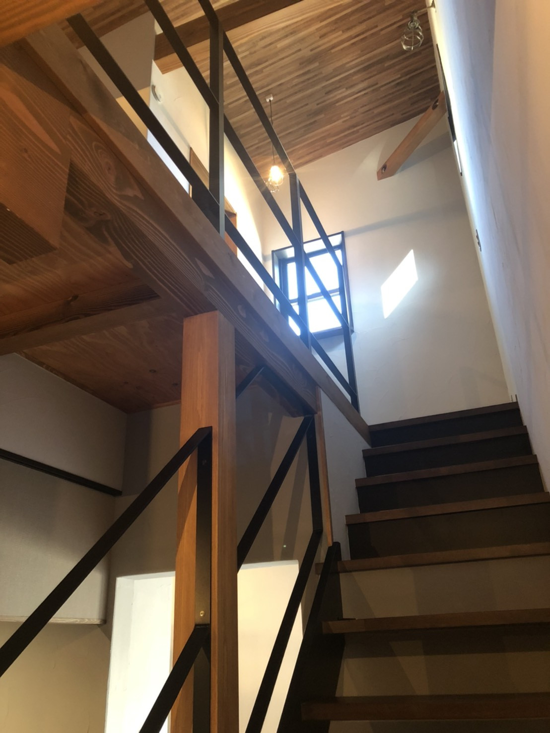 住宅階段手すり⑥
