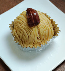 和栗とさつまいものモンブラン