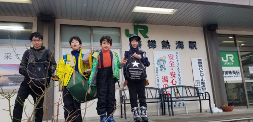 冬季キャンプに行ってきたよ！