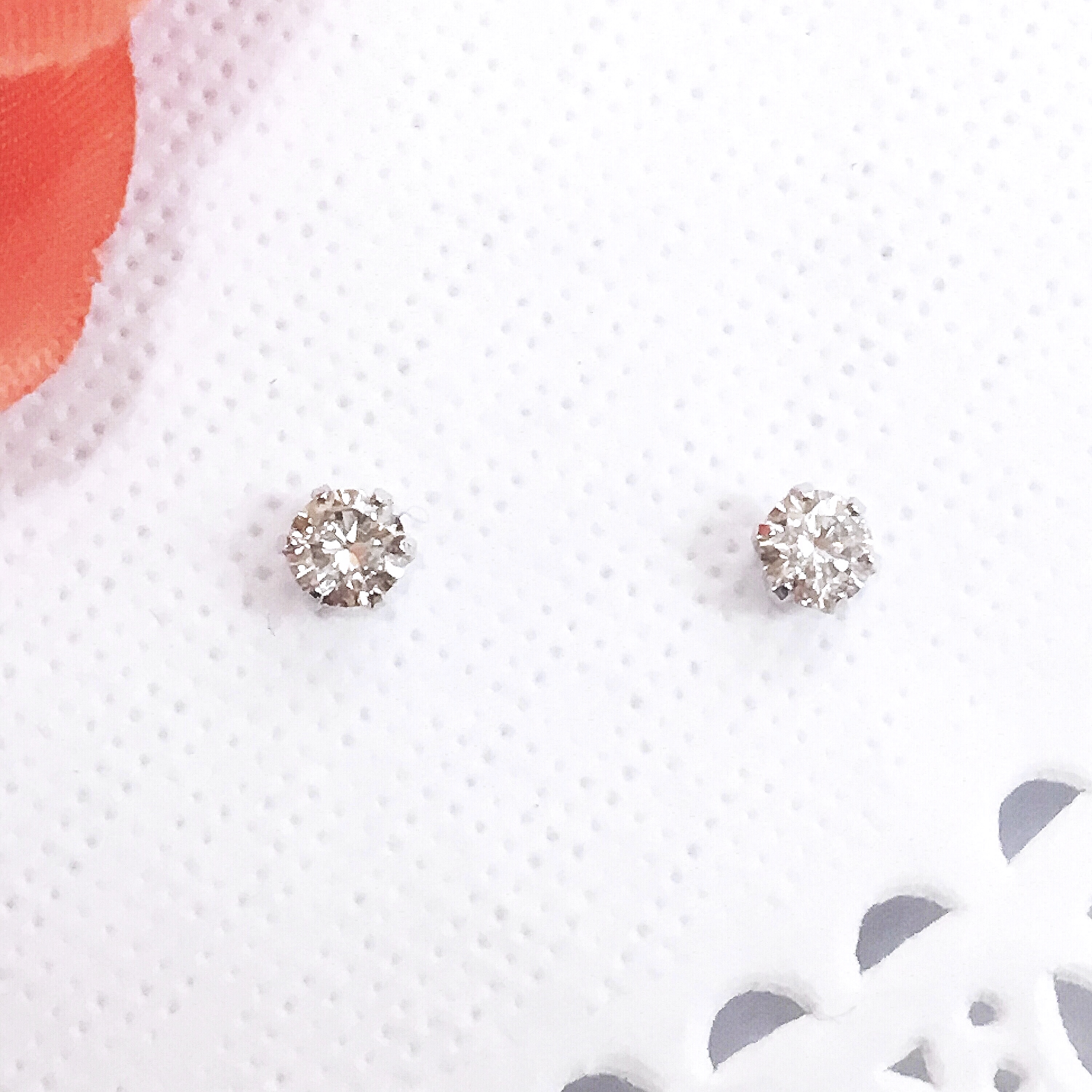 0.2ct H&C 一粒 ピアス プラチナ