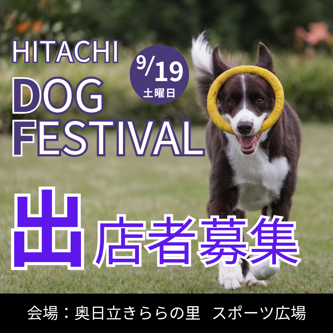 ドッグイベント出店者様募集