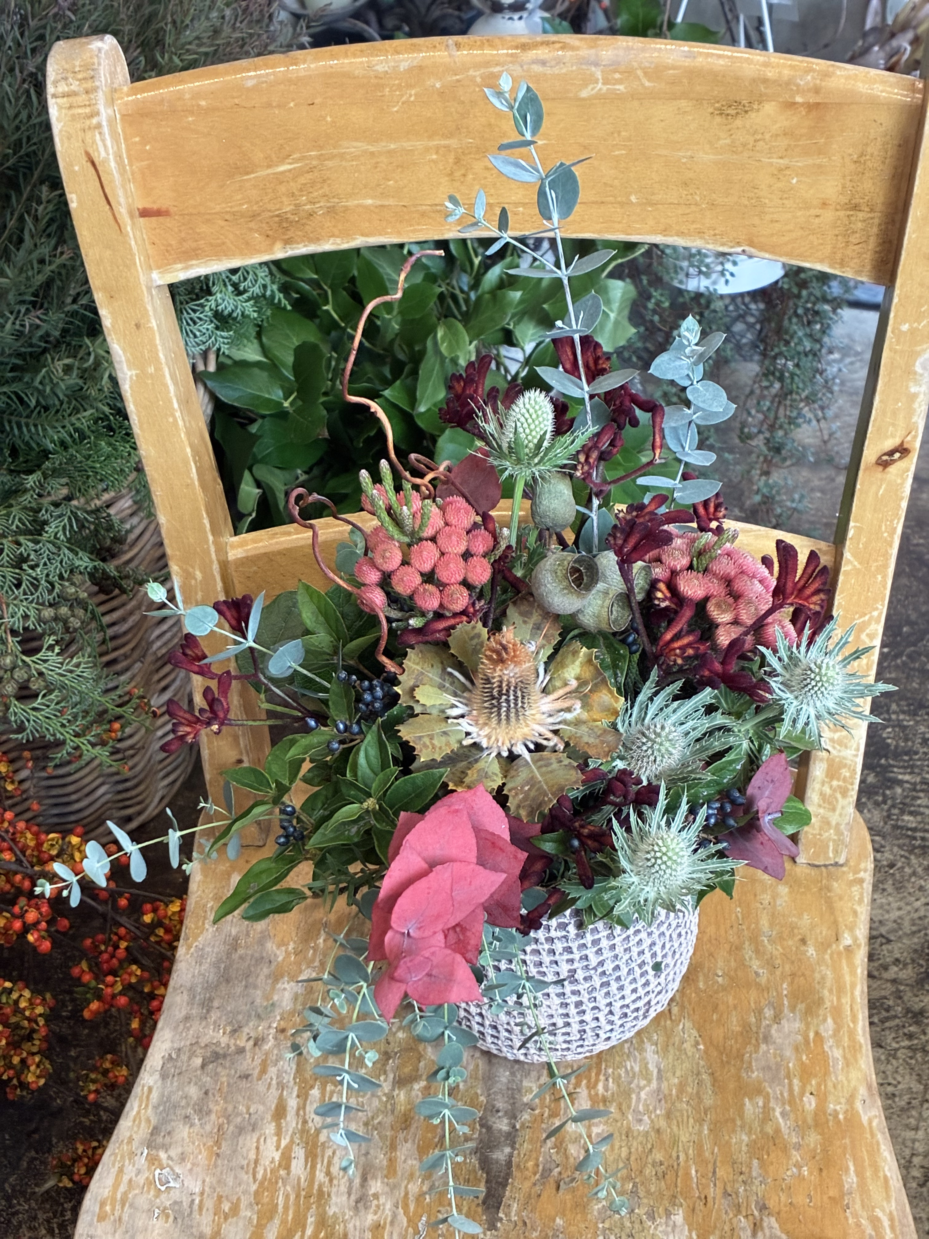 プリザーブド＆ドライの花束