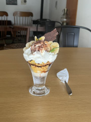 ミニ チョコレートバナナパフェ