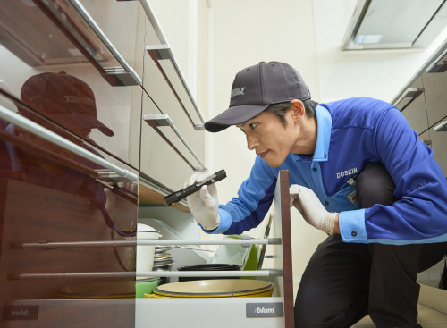 ●マンションのゴキさん同居お断りサービス（ゴキブリ侵入予防）