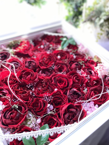 プロポーズ花束ｌ保存ｌ生花を残すｌ松山市ｌ一花
