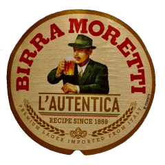 イタリアビール  モレッティ (小瓶)