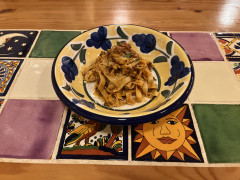 生パスタ、フェットチーネのラグー