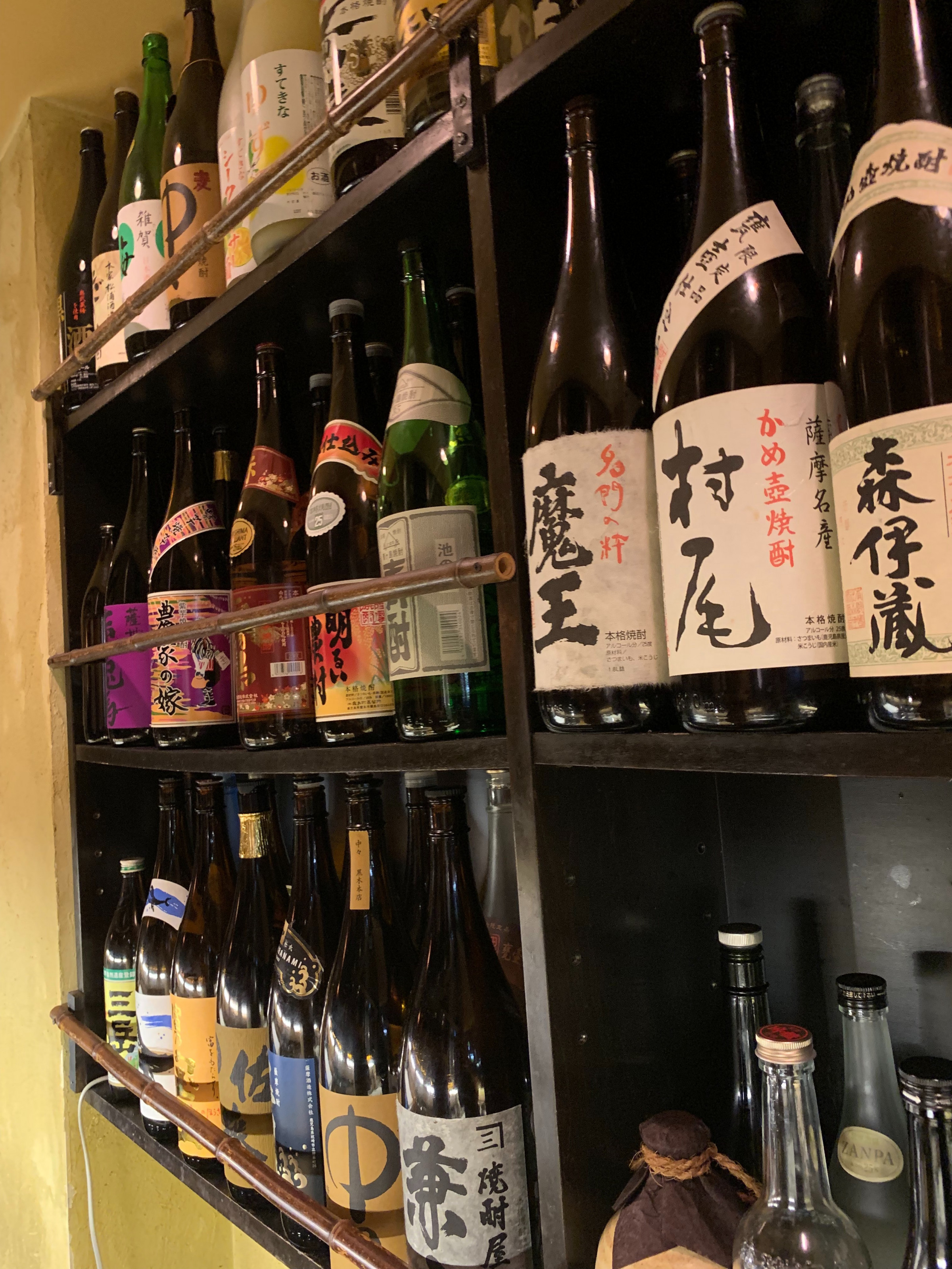 お酒の種類を豊富にご用意
