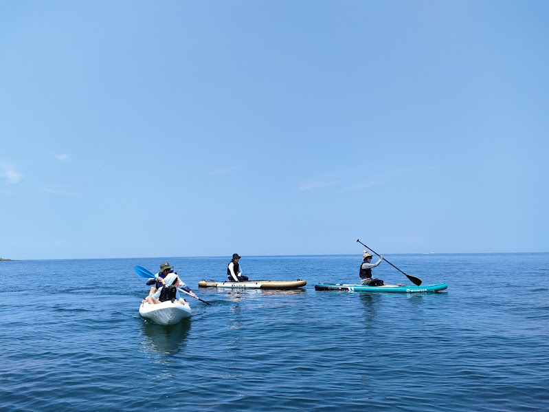 夏休みカヤックSUP体験 at 津井