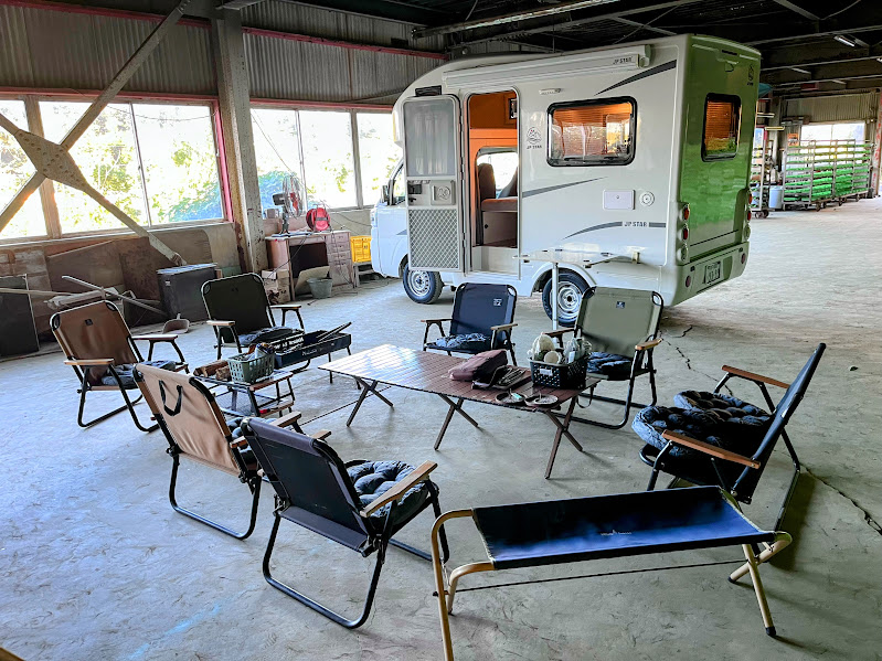 ガレージ＆キャンピングカー体験