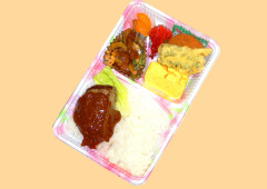 プチハンバーグ弁当