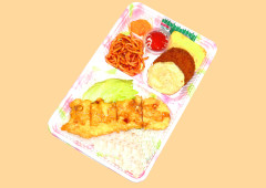 プチイカ天弁当