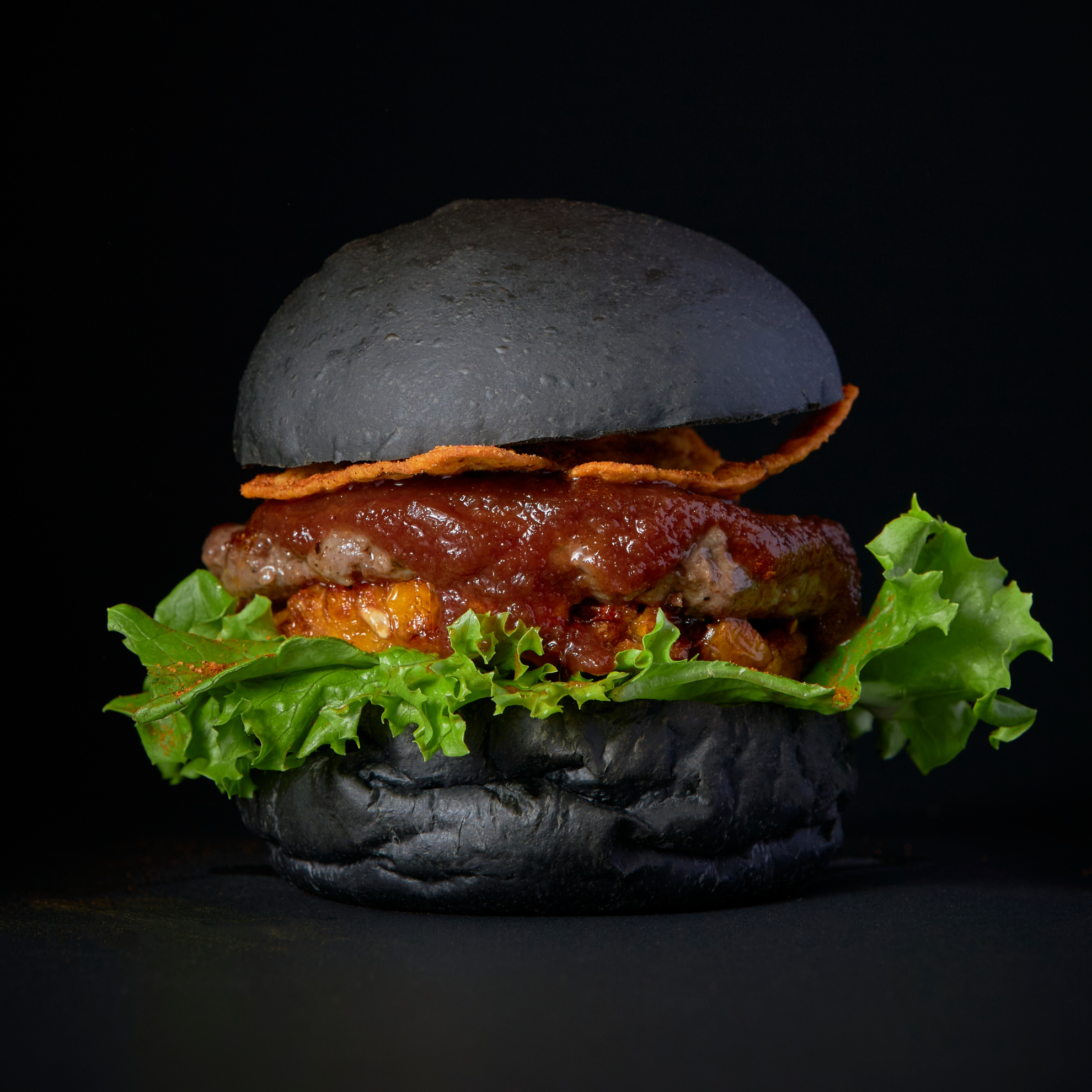 ○ BBQ sauce burger