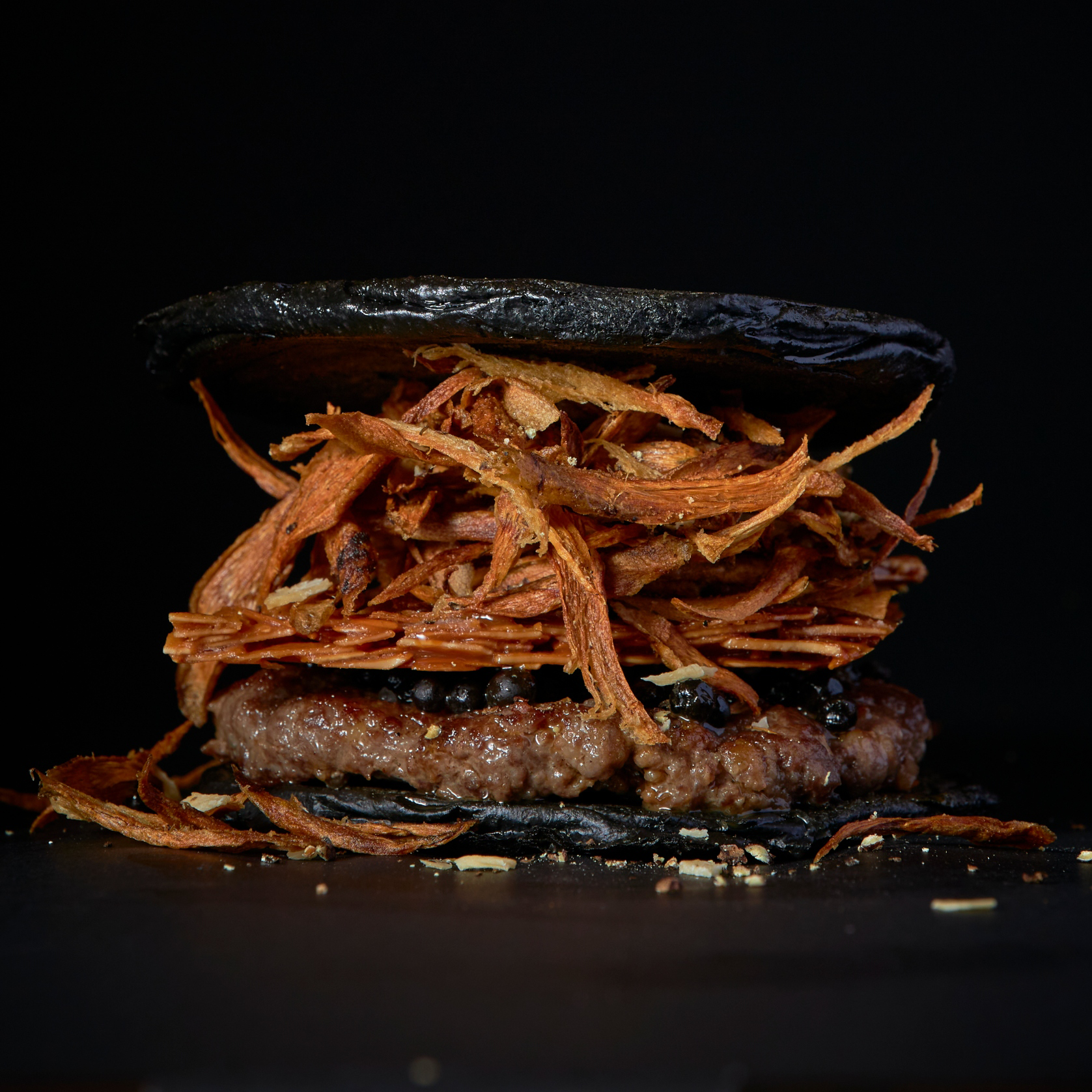 ○ hamburger biscuit